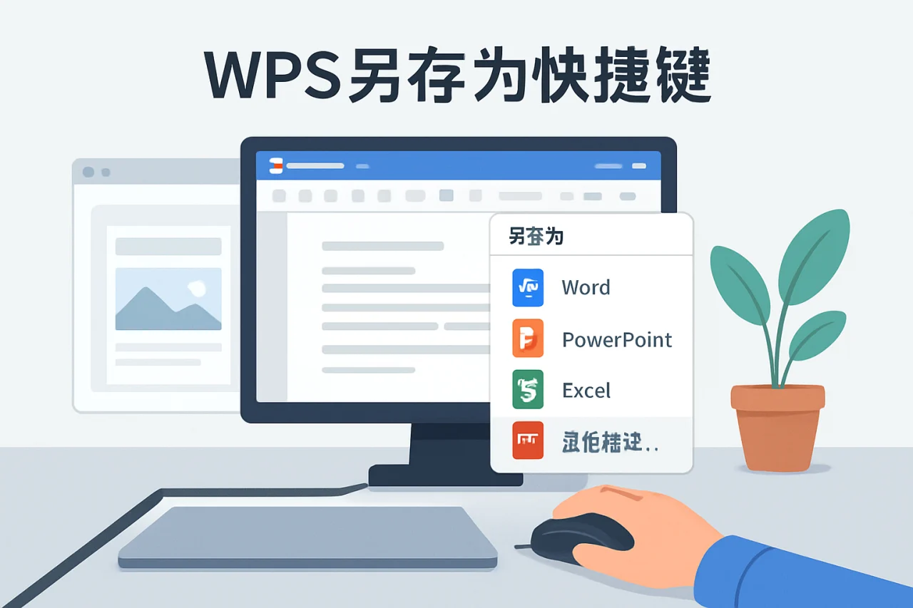 wps另存为快捷键