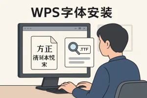 wps字体安装