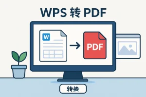 wps转pdf