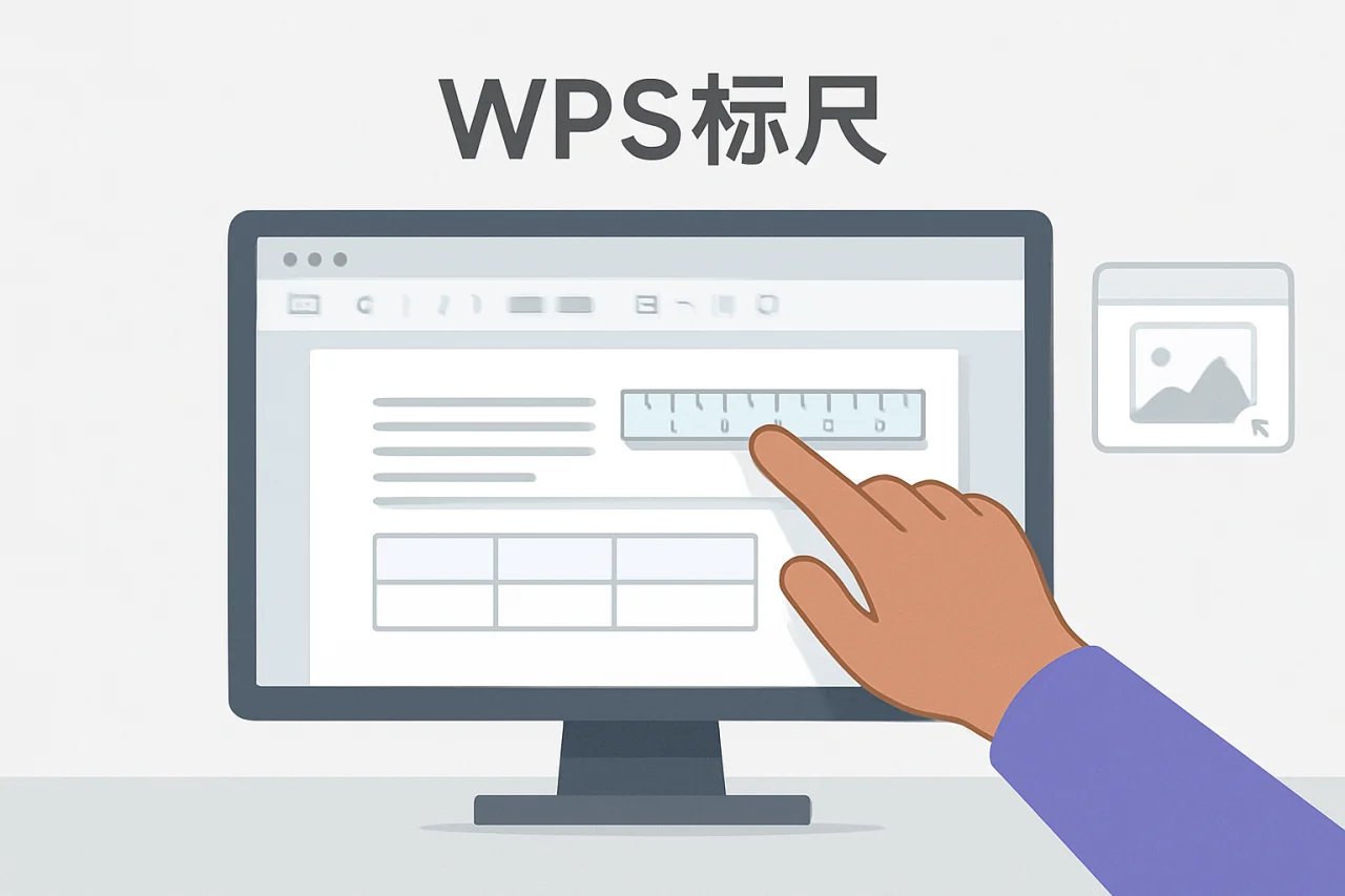 wps标尺