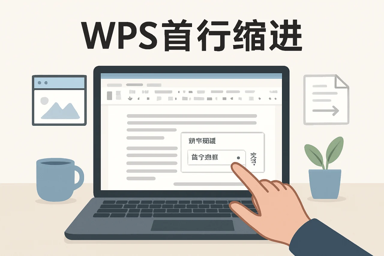 wps首行缩进