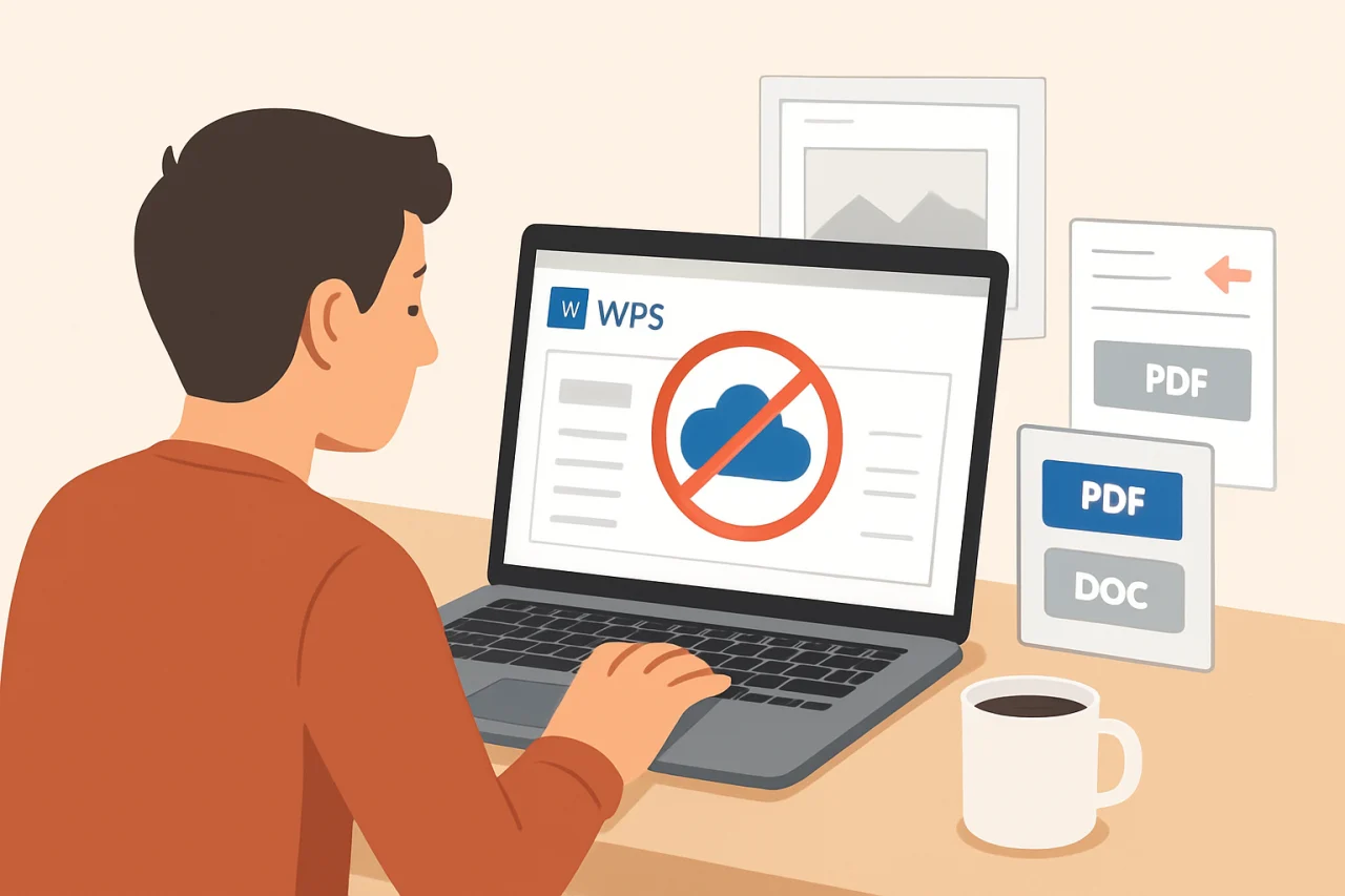 wps关闭云文档