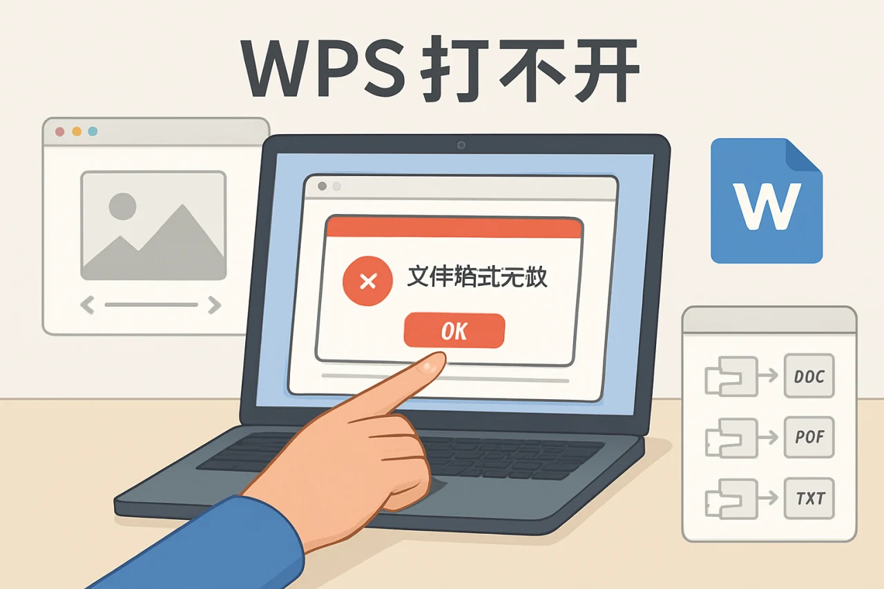 wps打不开