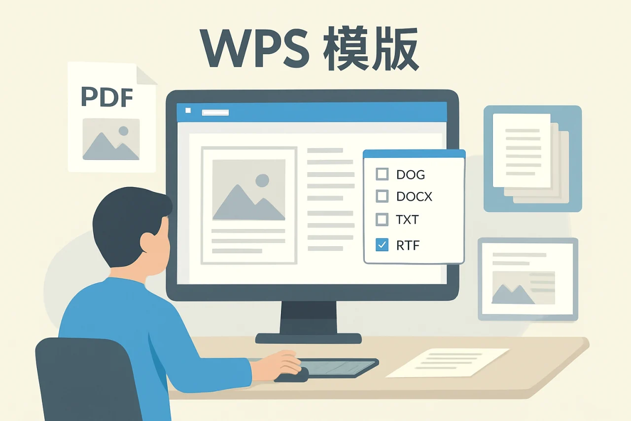 wps模版