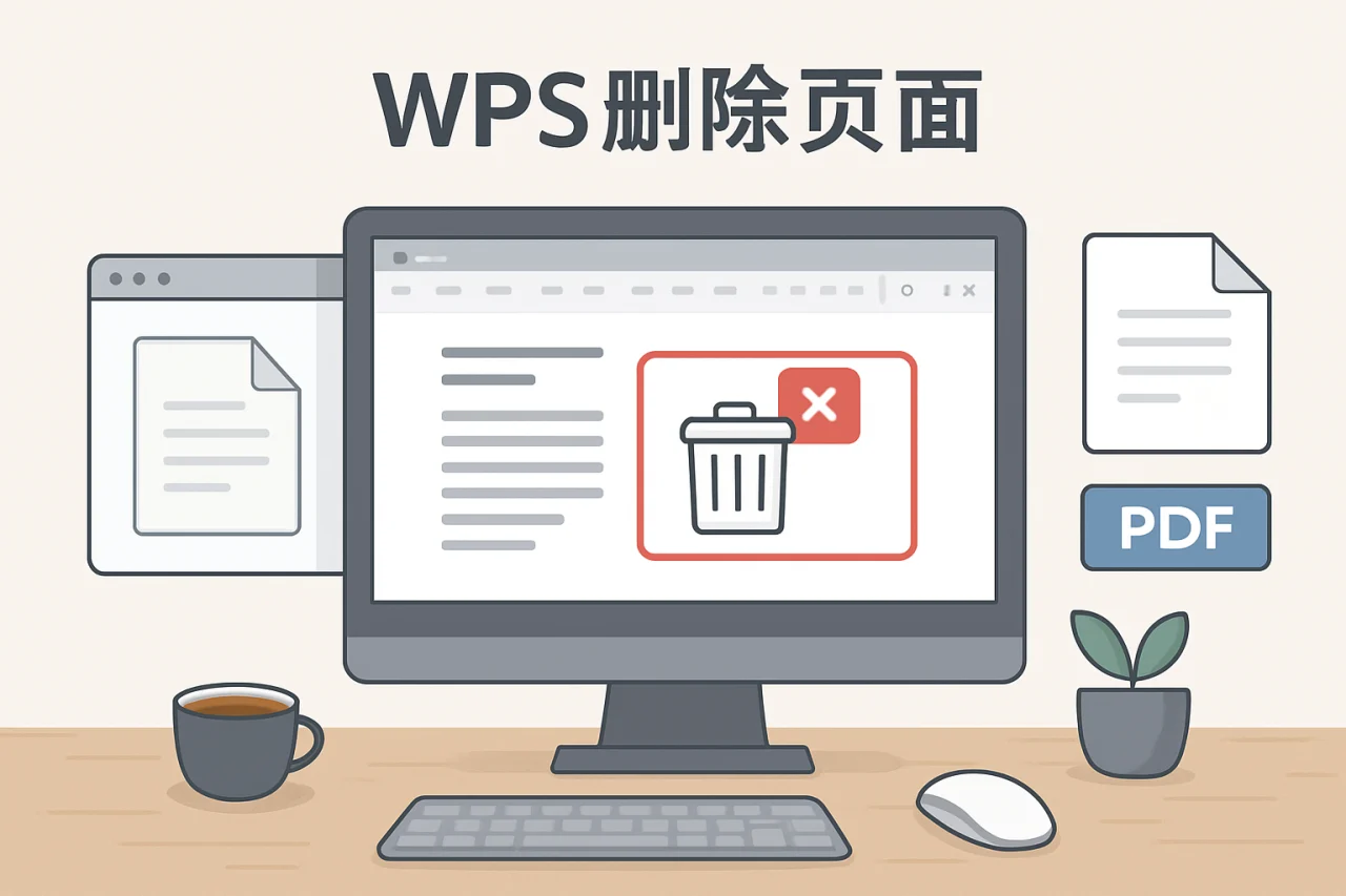 wps删除页面