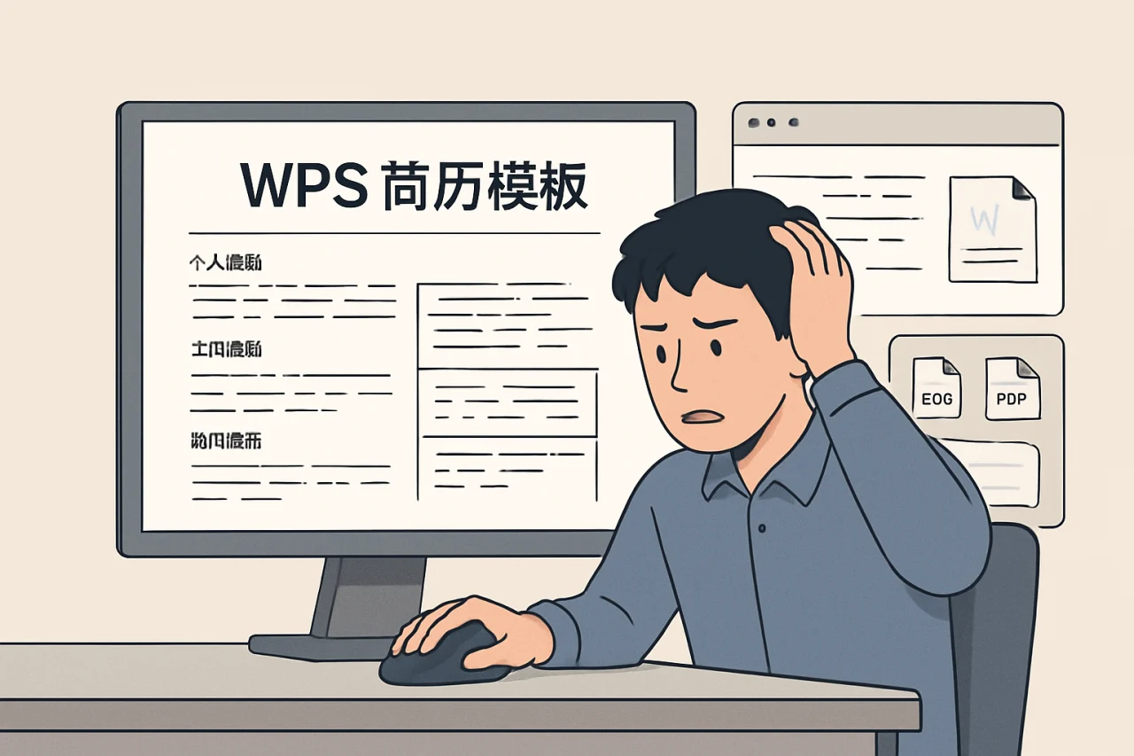 wps简历模板