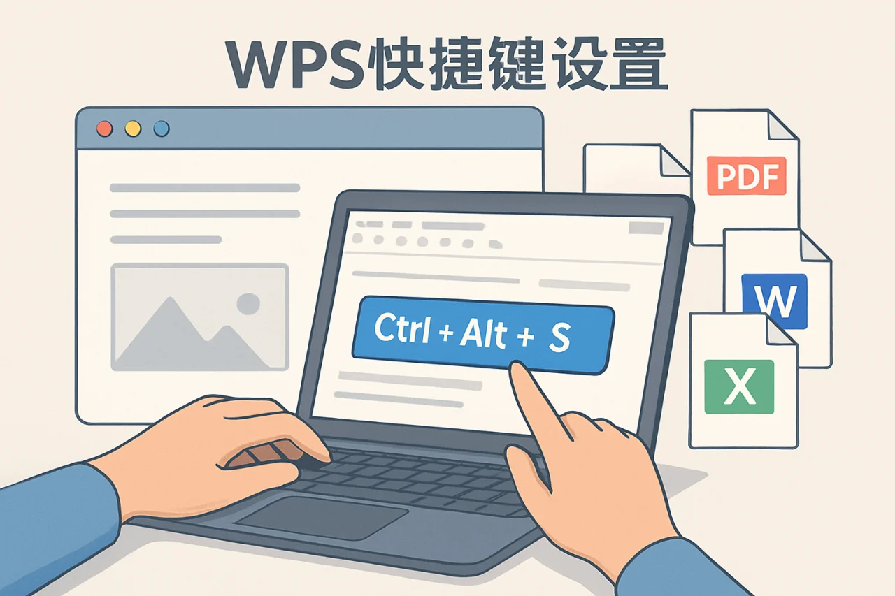 wps快捷键设置