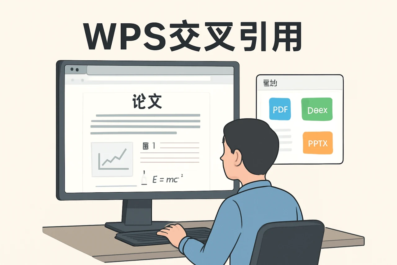 wps交叉引用