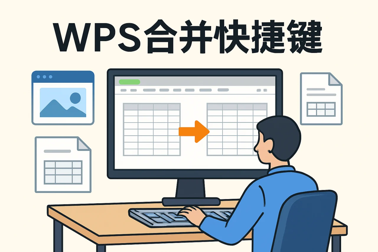 wps合并快捷键