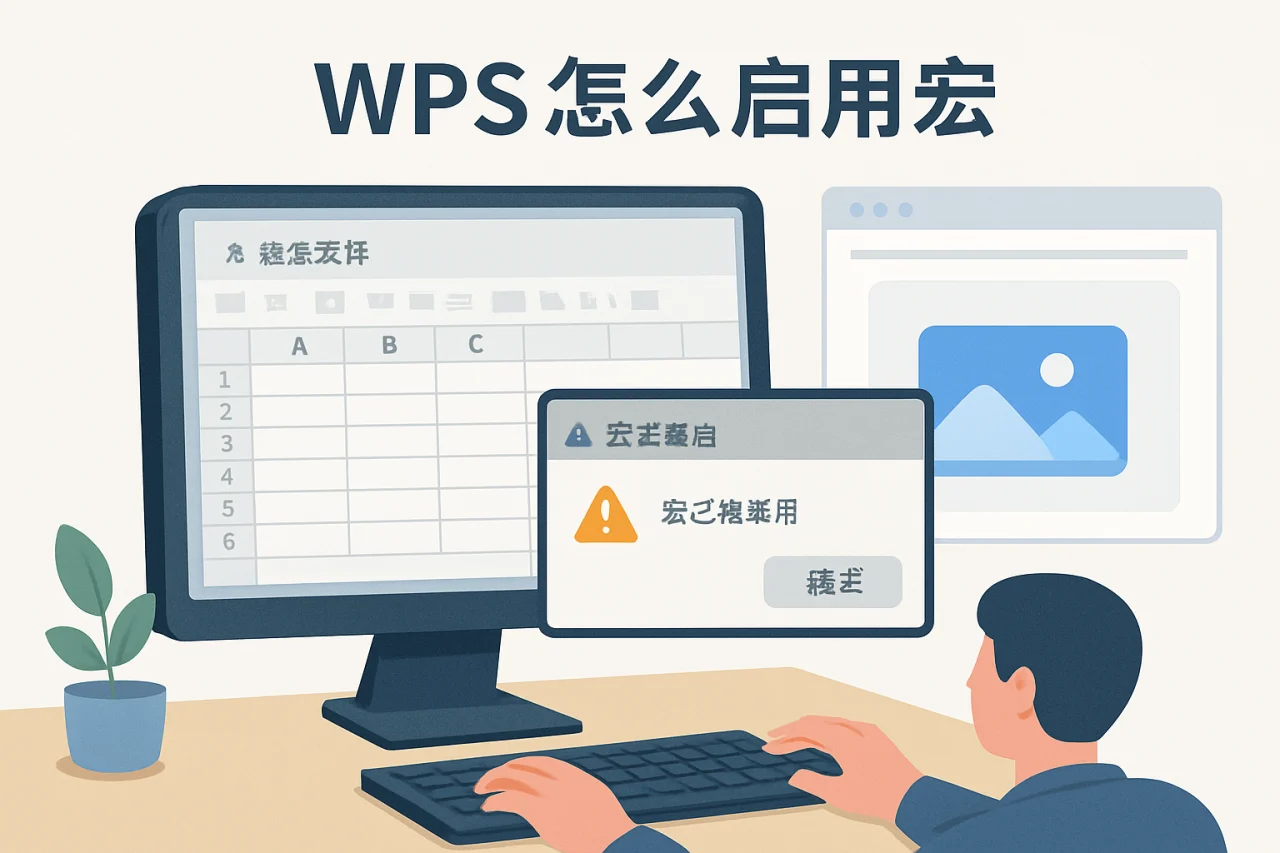 wps怎么启用宏