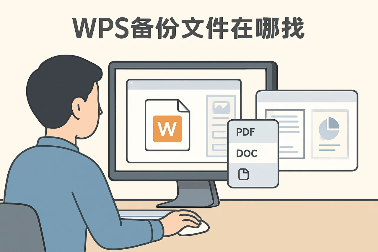 wps备份文件在哪里找