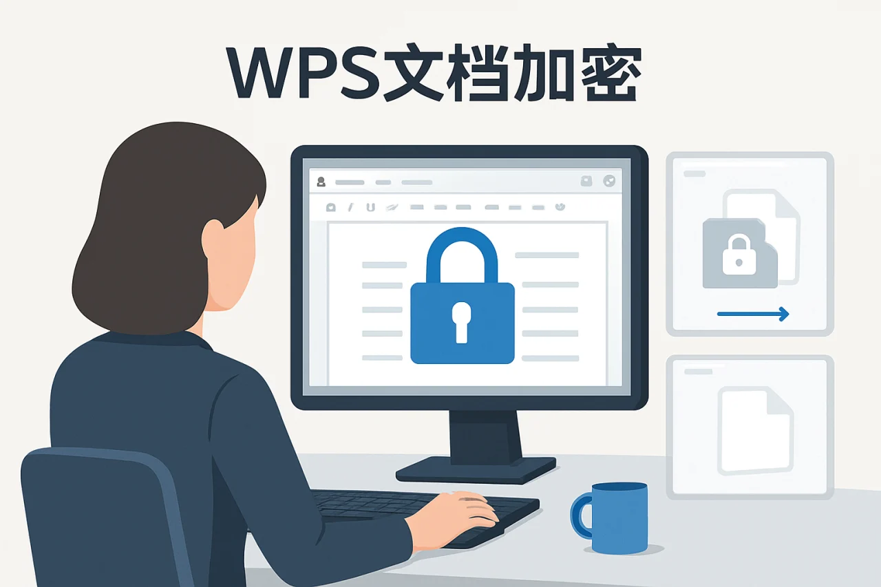 wps文档加密