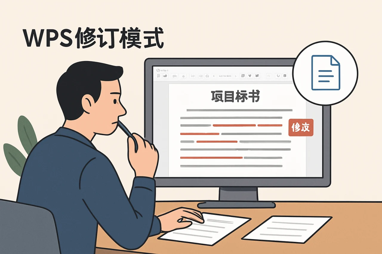 wps修订模式