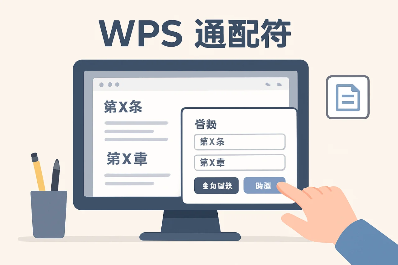 wps通配符