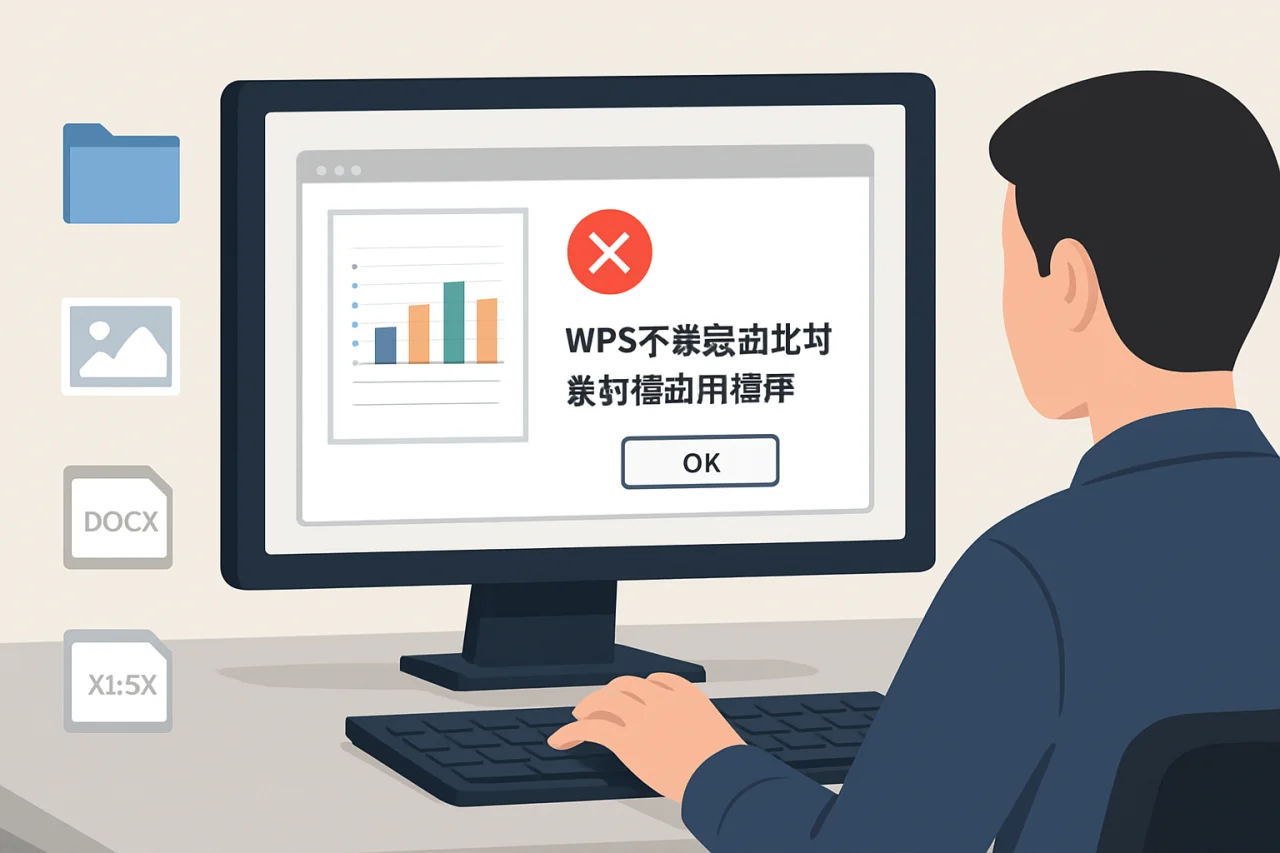 wps不能启动此对象的源应用程序