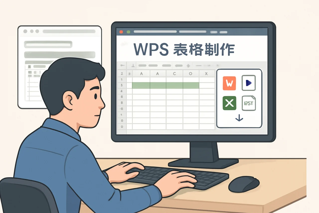 wps 表格制作