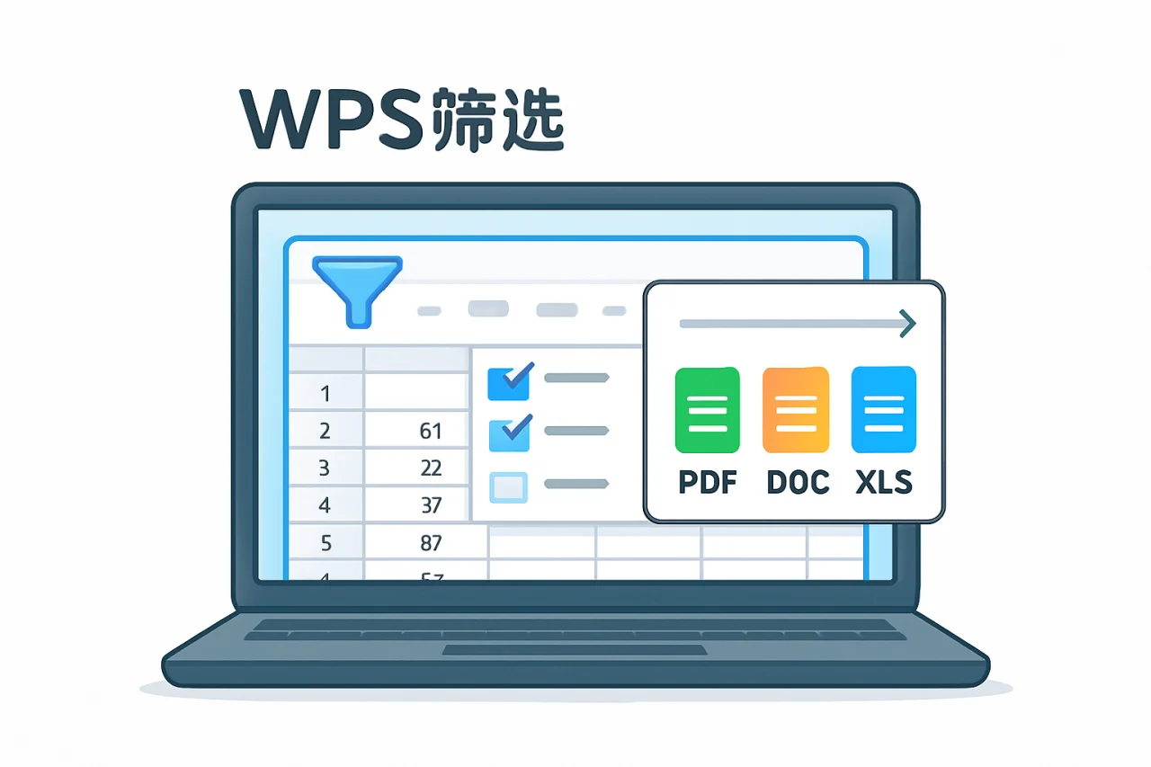 wps筛选