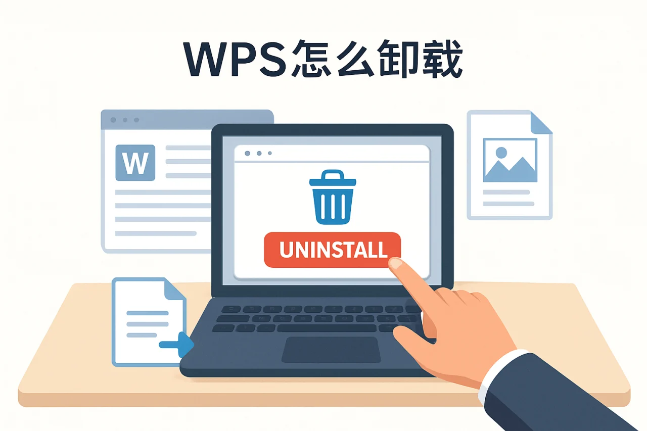 wps怎么卸载