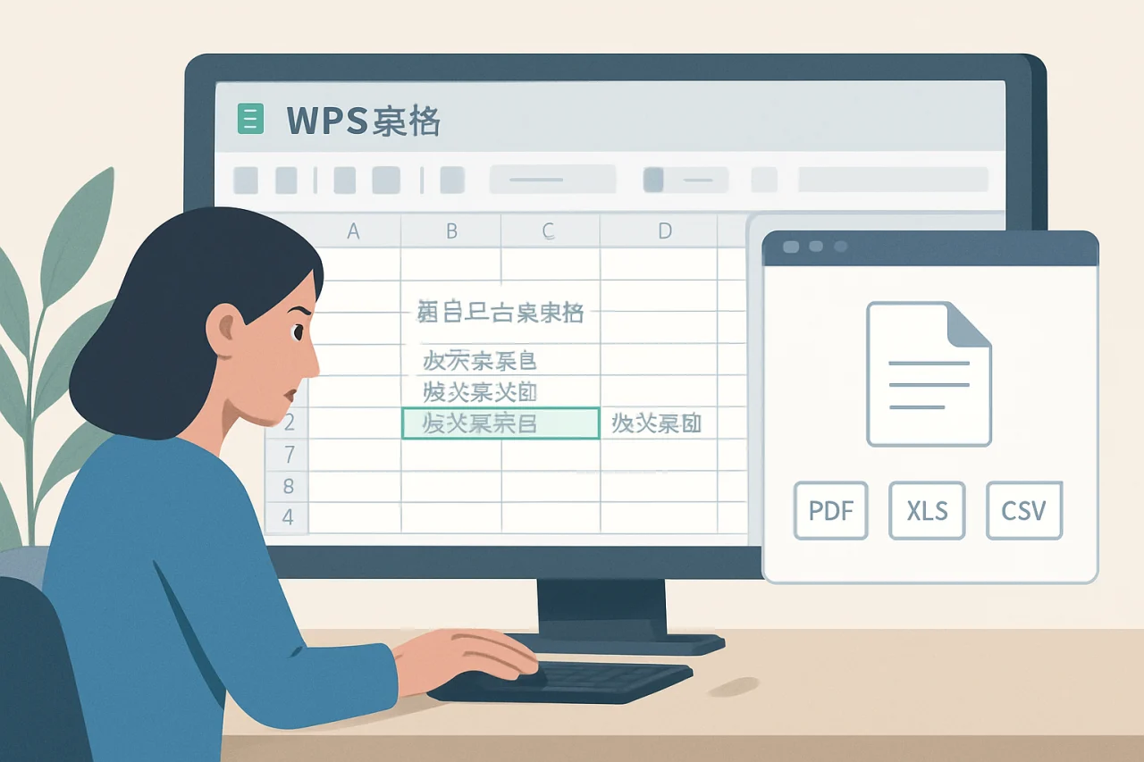 wps表格自动换行