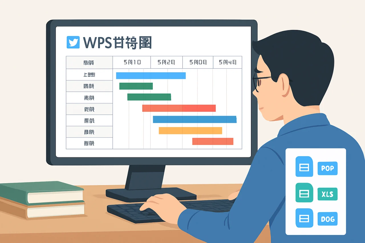 wps甘特图