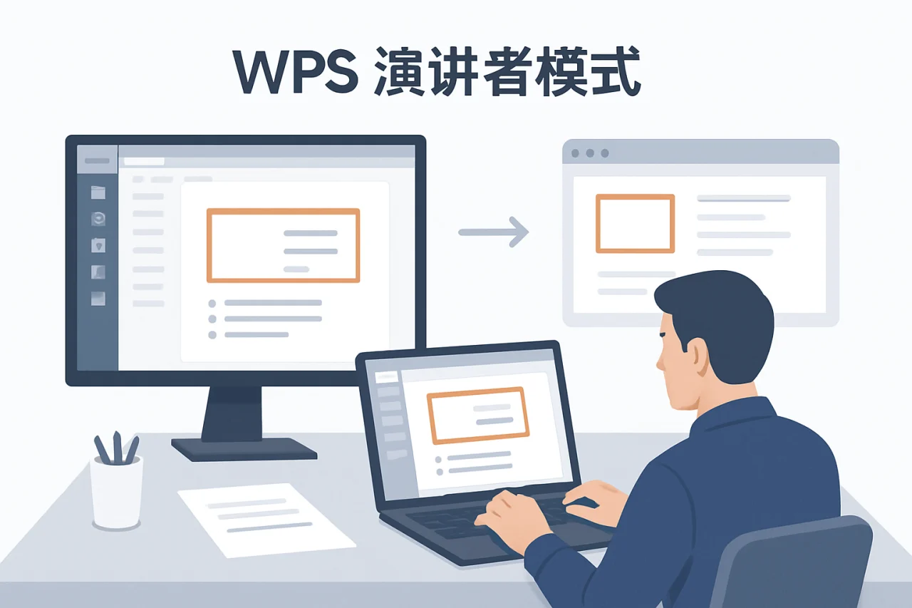 wps演讲者模式