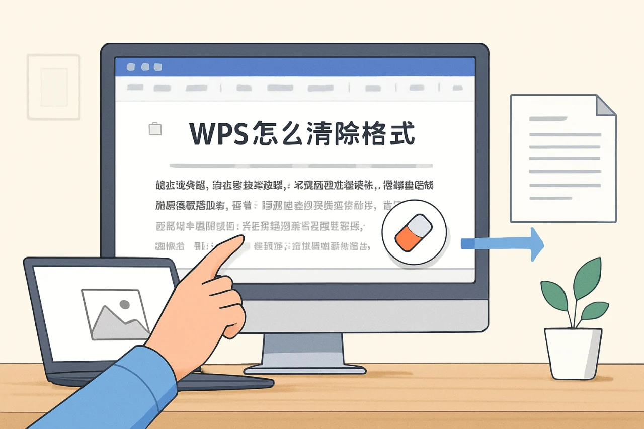 wps怎么清除格式