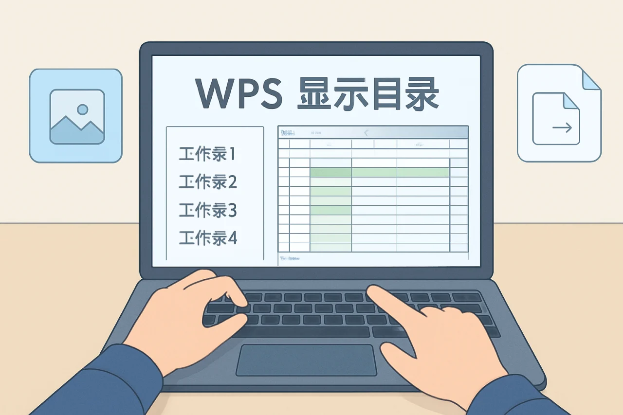 wps显示目录