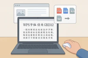wps字体仿宋gb2312
