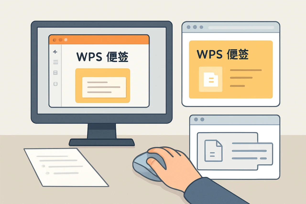 wps便签下载