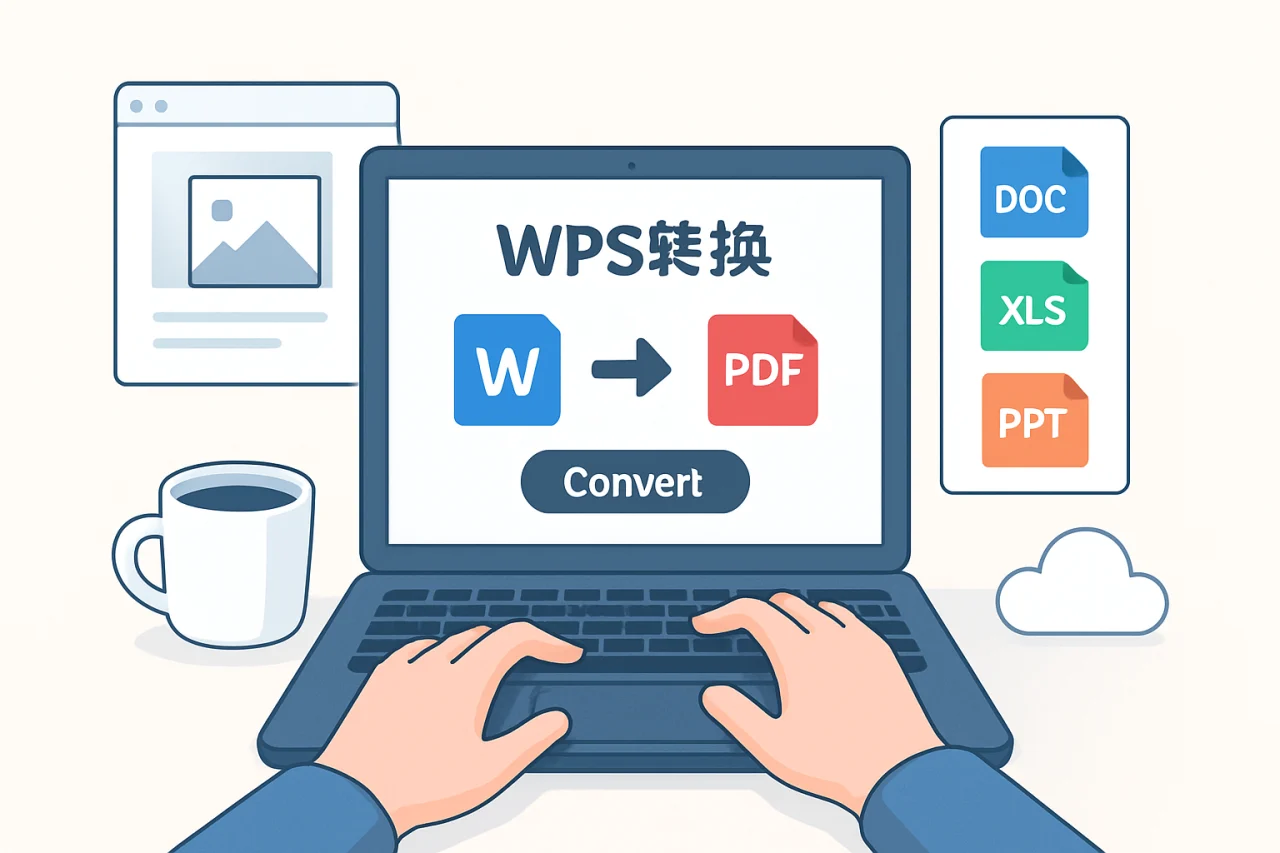 wps转换