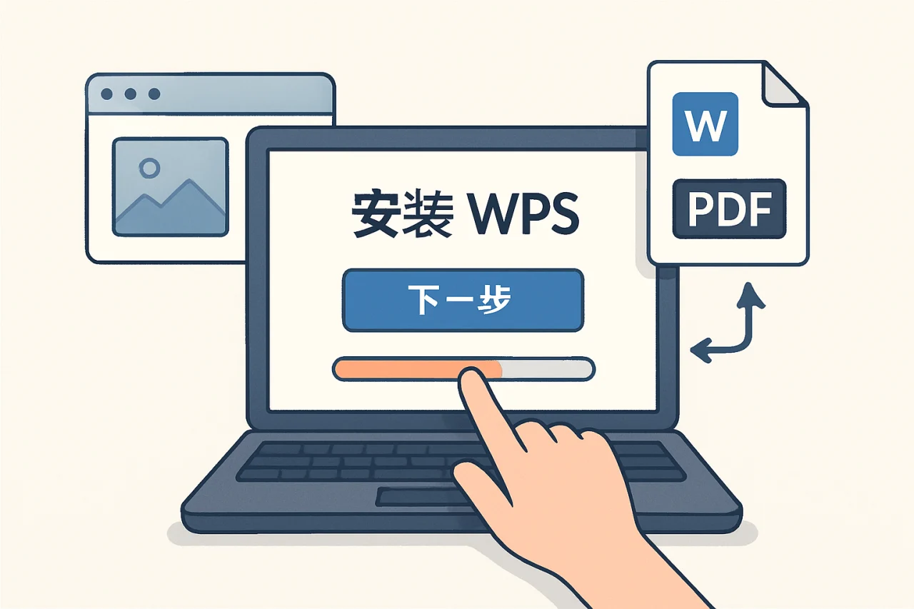安装wps