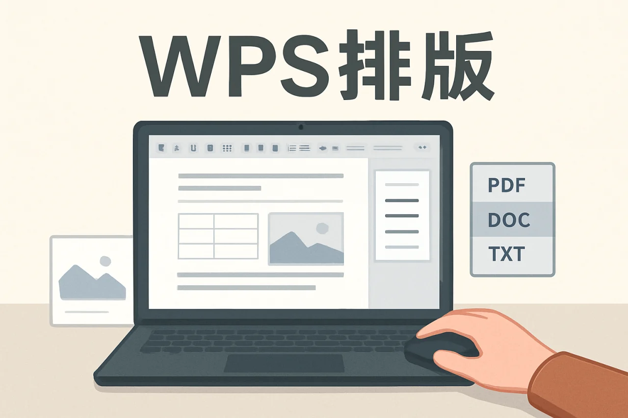 wps排版