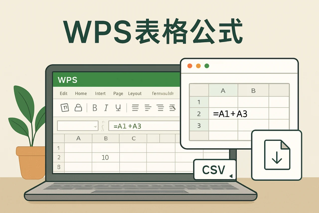 wps表格公式