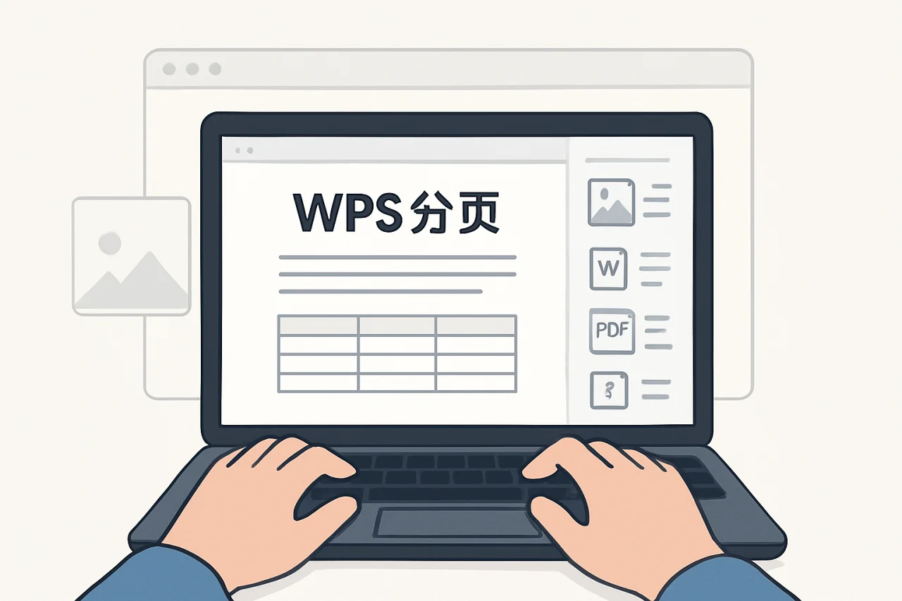 wps分页