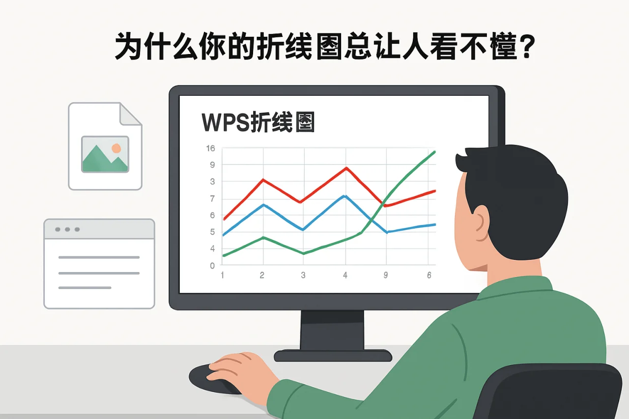 wps折线图