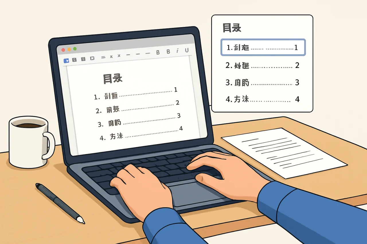 wps设置目录
