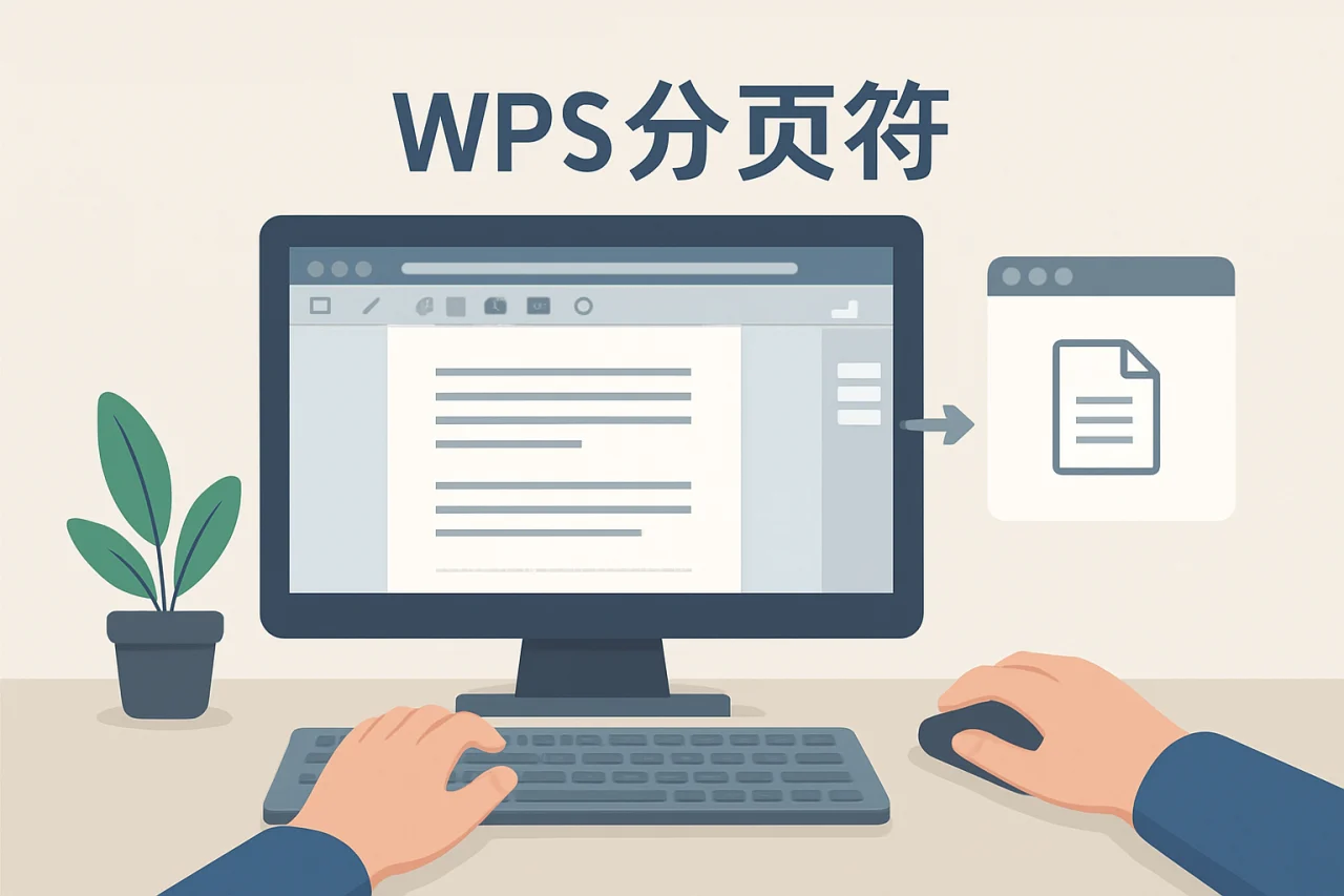 wps分页符