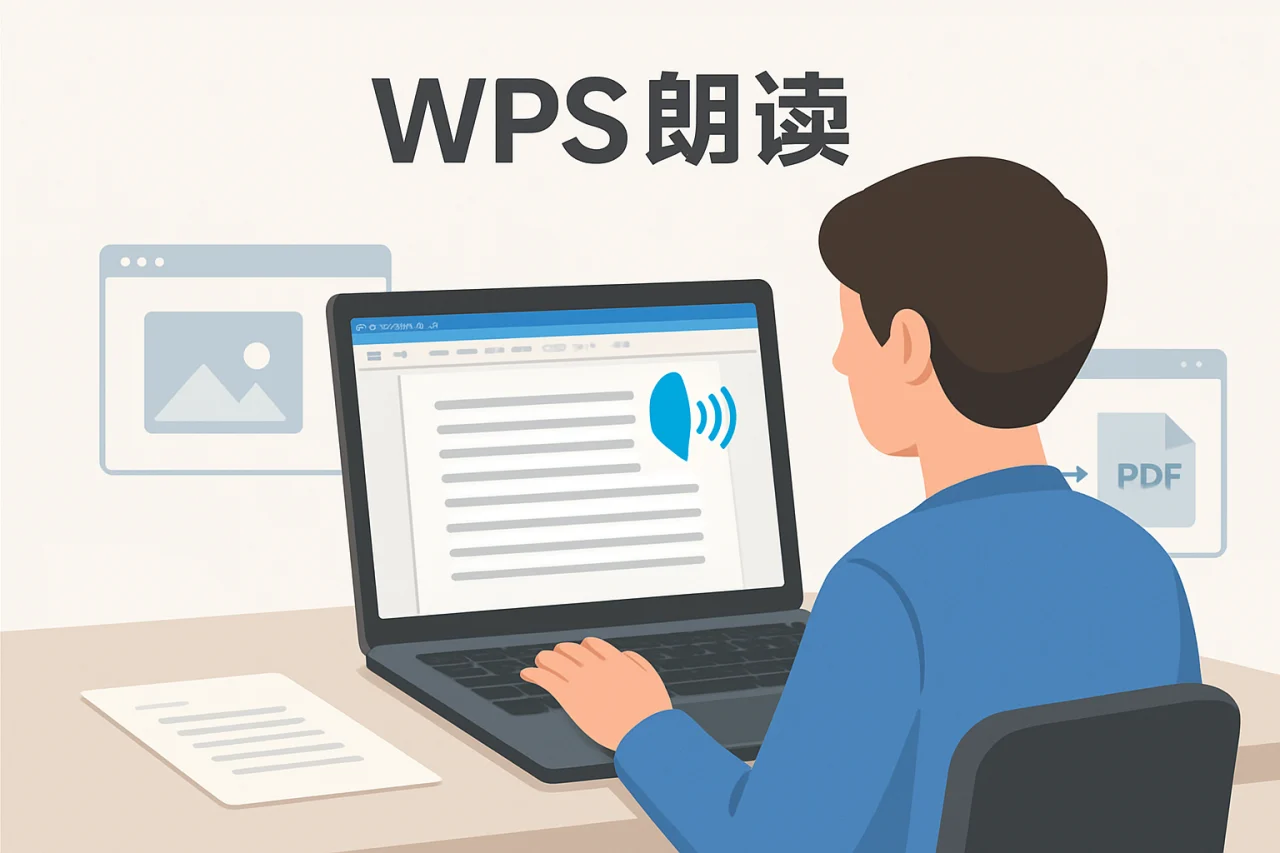 wps朗读