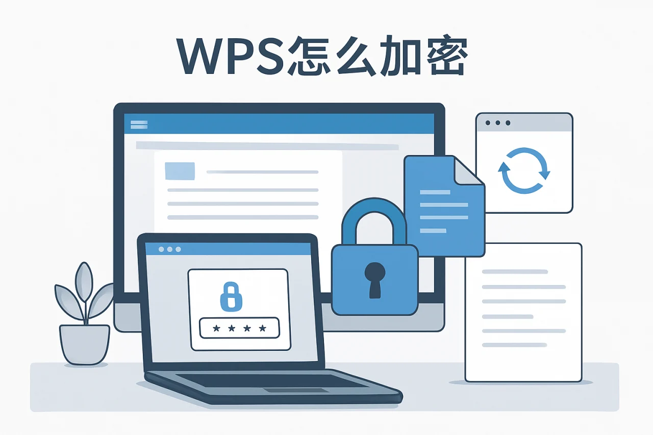 wps怎么加密